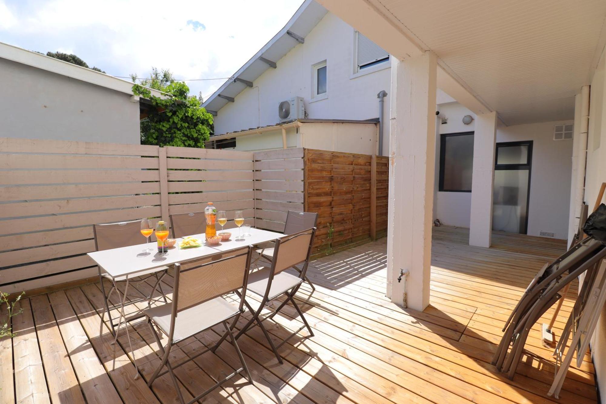 Le Spazioso - T3 Arcachon Avec Terrasse Privative Eksteriør bilde