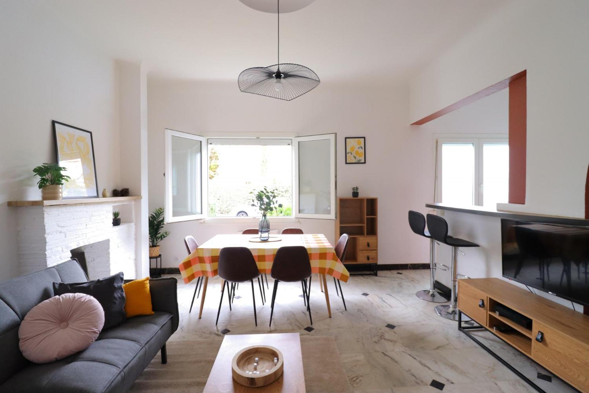 Le Spazioso - T3 Arcachon Avec Terrasse Privative Rom bilde